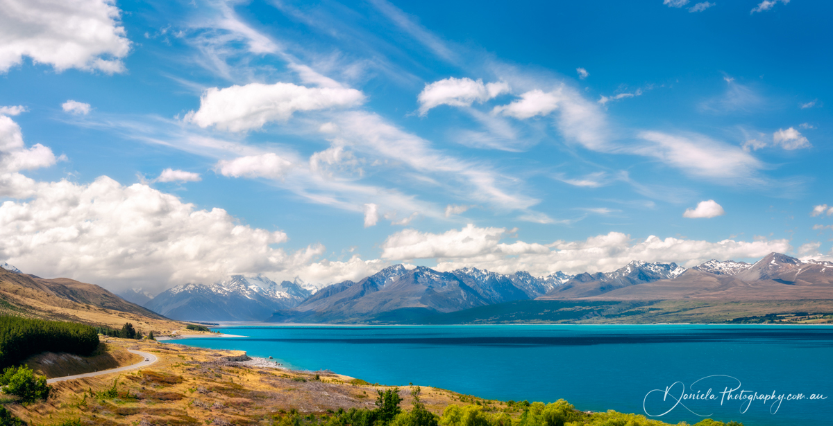 Mount Cook NP Spectacular alpine scenery panorama